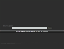 Tablet Screenshot of bkind.com
